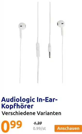 Action Audiologic In-Ear-Kopfhörer Angebot