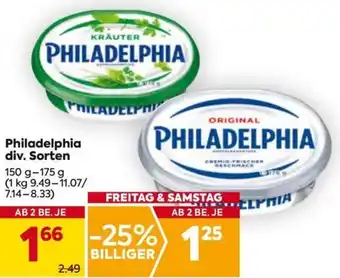 Billa Philadelphia Angebot
