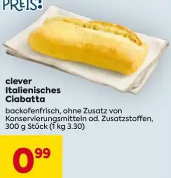 Billa clever Italienisches Ciabatta Angebot