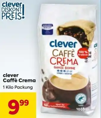 Billa clever Caffè Crema Angebot