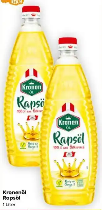 Billa Kronenöl Rapsöl Angebot