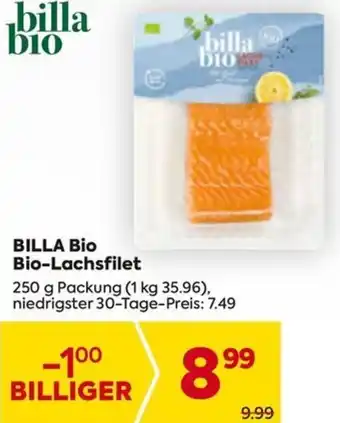 Billa BILLA Bio Bio-Lachsfilet Angebot