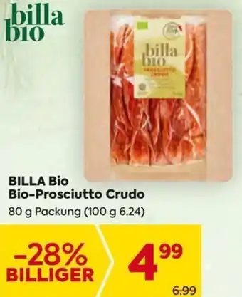 Billa BILLA Bio Bio-Prosciutto Crudo Angebot
