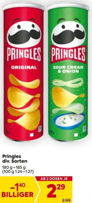 Billa Pringles Angebot