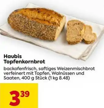 Billa Haubis Topfenkornbrot Angebot