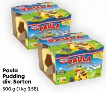Billa Paula Pudding Angebot