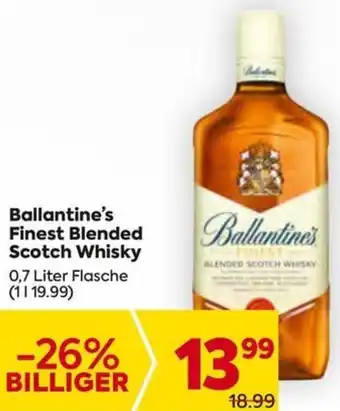 Billa Ballantine's Finest Blended Scotch Whisky Angebot