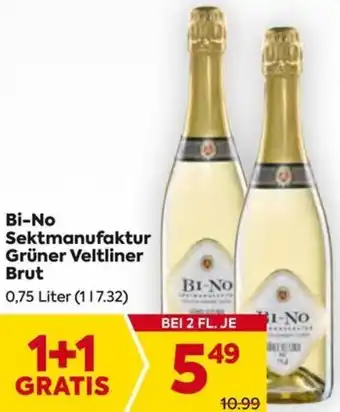 Billa Bi-No Sektmanufaktur Grüner Veltliner Brut Angebot