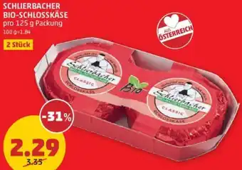 PENNY SCHLIERBACHER BIO-SCHLOSSKÄSE Angebot