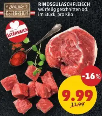 PENNY RINDSGULASCHFLEISCH Angebot