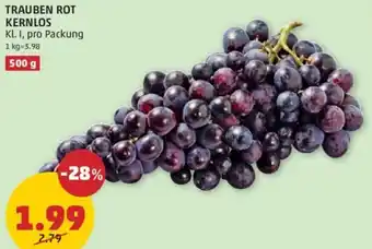 PENNY TRAUBEN ROT KERNLOS Angebot