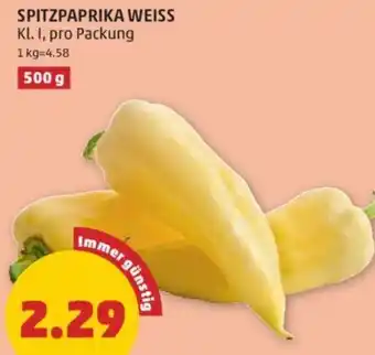 PENNY SPITZPAPRIKA WEISS Angebot