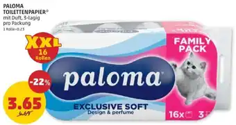 PENNY PALOMA TOILETTENPAPIER Angebot