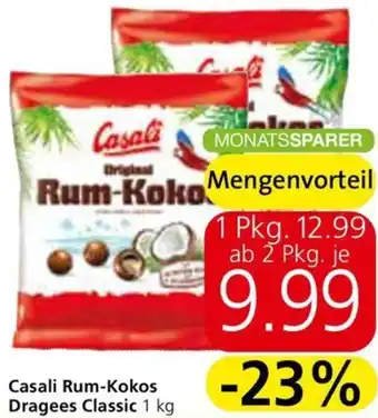 Spar Casali Rum-Kokos Dragees Classic 1 kg Angebot