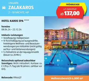 Hofer UNGARN ZALAKAROS Angebot