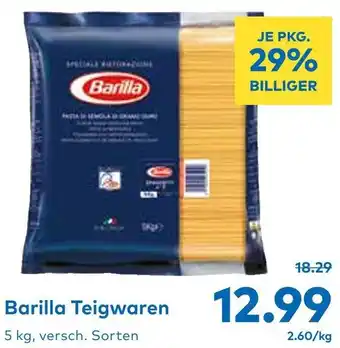 T&G Barilla Teigwaren Angebot