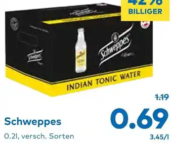 T&G Schweppes Angebot