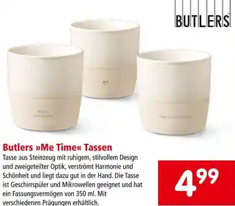 Interspar Butlers Me Time Tassen Angebot