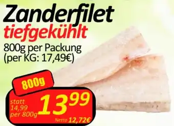 Wurstico Zanderfilet tiefgekühlt Angebot