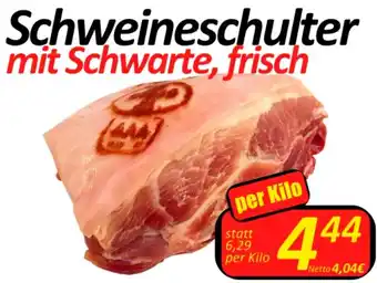 Wurstico Schweineschulter mit Schwarte, frisch Angebot