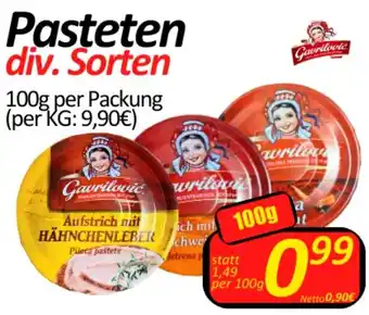 Wurstico Pasteten Angebot