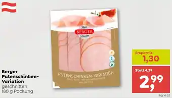 ADEG Berger Putenschinken- Variation Angebot