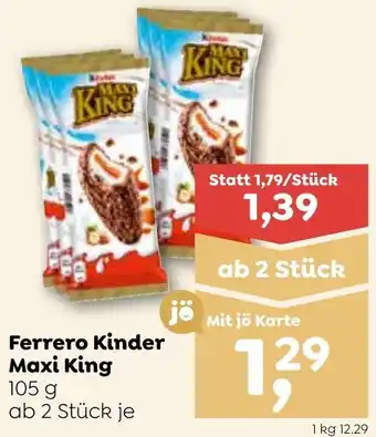 ADEG Ferrero Kinder Maxi King Angebot