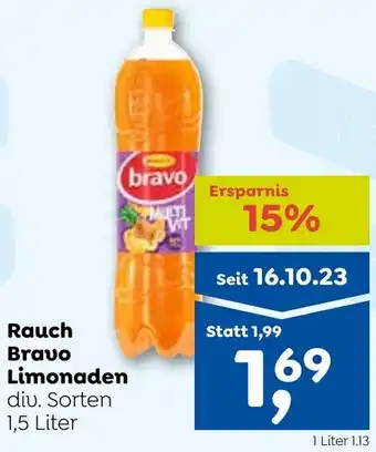 ADEG Rauch Bravo Limonaden Angebot