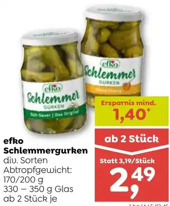 ADEG efko Schlemmergurken Angebot