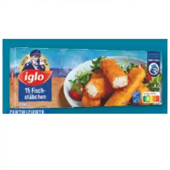 Lidl Iglo MSC Fischstäbchen 364/450 g Lidl 1 Packung Angebot