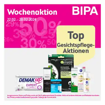 Bipa Wochenaktion: Top Gesichtspflege-Aktionen BIPA Angebot