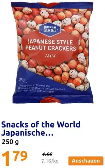 Action Snacks of the World Japanische Angebot