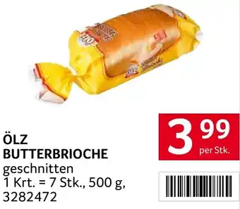 Transgourmet ÖLZ BUTTERBRIOCHE 500g Angebot