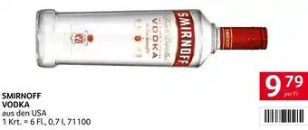 Transgourmet SMIRNOFF VODKA 0.7L Angebot