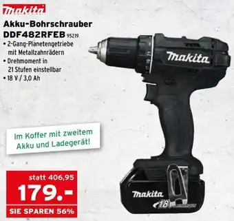 Salzburger Lagerhaus Akku-Bohrschrauber DDF482RFEB Angebot