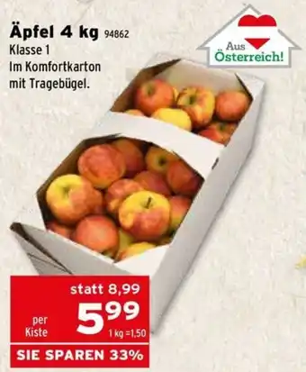 Äpfel 4 kg