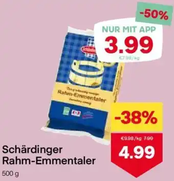 MPreis Schärdinger Rahm-Emmentaler 500g Angebot