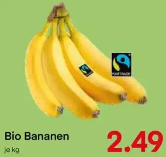MPreis Bio Bananen Angebot