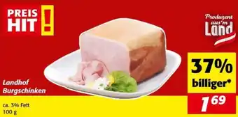 Nah&Frisch Landhof Burgschinken 100g Angebot