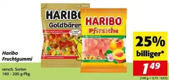 Nah&Frisch Haribo Fruchtgummi 160-200g Angebot
