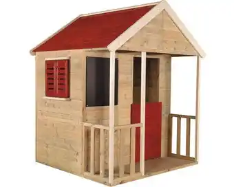 Hornbach Spielhaus Marimex Holz Fichte 120x120x155 cm natur Angebot