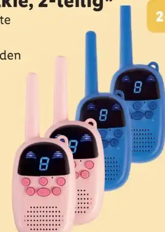 Lidl Kinder Walkie-Talkie Angebot