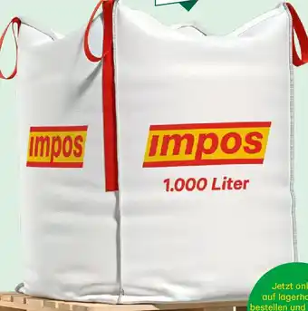 Lagerhaus IMPOS Hochbeeterde torffrei 1000 l im Big Bag Angebot