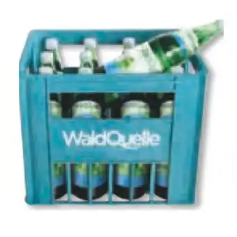Unimarkt Waldquelle Mineralwasser spritzig oder sanft Unimarkt 1 Liter 1 Kiste Angebot