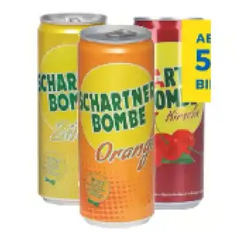 T&G Schartner Bombe Orange, Zitrone, Spezi oder Kirsche T&G 0.33 Liter 1 Dose Angebot