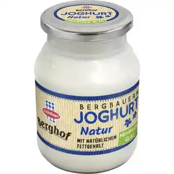 MPreis Schärdinger Bergbauern Joghurt verschiedene Sorten MPREIS 450 Gramm 1 Glas Angebot