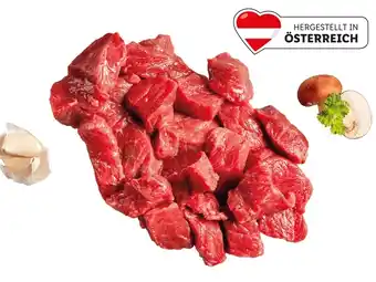 Lidl Wiesentaler Frisches Gulaschfleisch vom Rind Lidl 500 Gramm Angebot