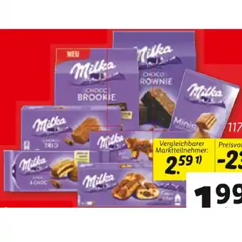 Lidl Milka Kuchen verschiedene Sorten Lidl 1 Packung Angebot