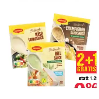 Maximarkt Maggi Gourmet Sauce versch. Sorten Maximarkt 1 Stück Angebot