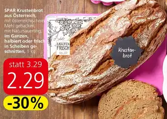 Spar SPAR Krustenbrot aus Österreich Angebot